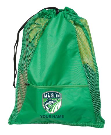 Smoketree Mighty Marlin Custom Embroidered Mesh Backpack - Green