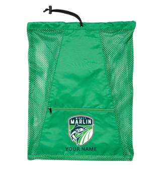 Smoketree Mighty Marlin Custom Embroidered Mesh Backpack - Green