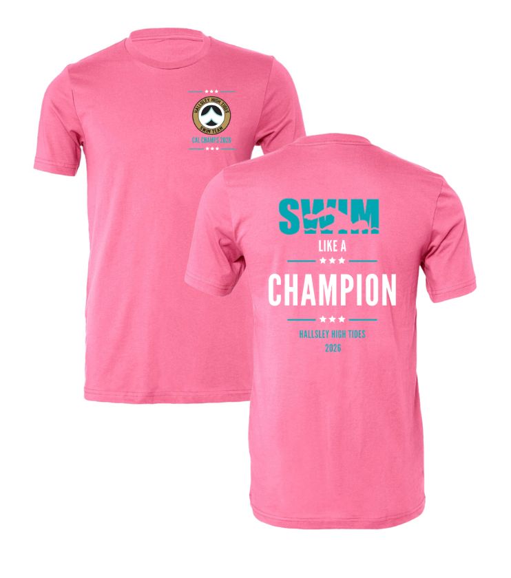 Hallsley High Tides 2026 CAL Champs T-Shirts *COACHES & CIT ONLY*
