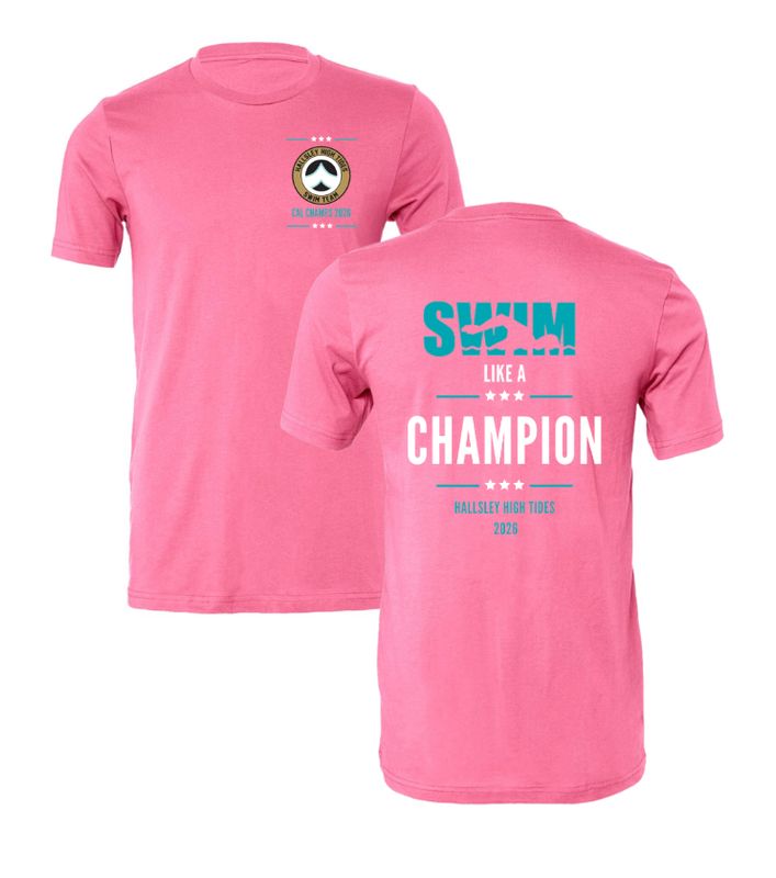 Hallsley High Tides 2026 CAL Champs T-Shirts *COACHES & CIT ONLY*