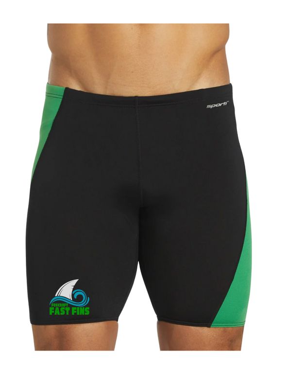 Foxcroft FAST Fins Team HydroLast Splice Jammer with Logo