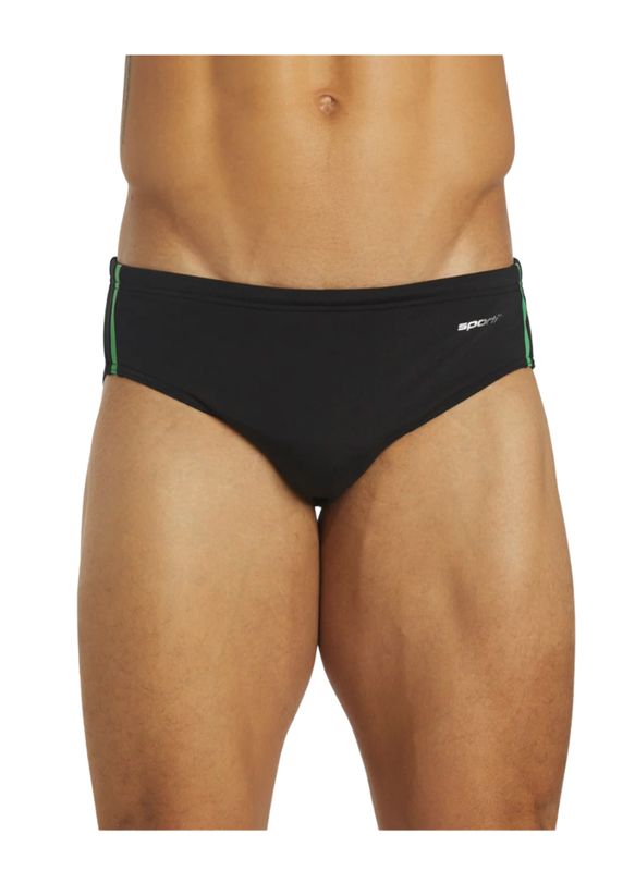 Foxcroft FAST Fins HydroLast Splice Male Brief with Logo