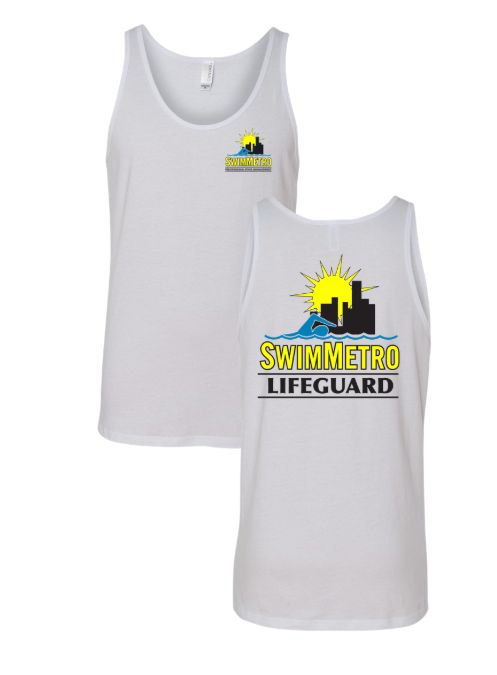SwimMetro Uniform LIFEGUARD Unisex Jersey Tank Top
