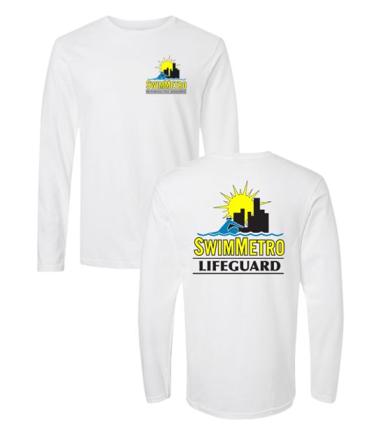 SwimMetro Uniform LIFEGUARD Long Sleeve T-Shirt