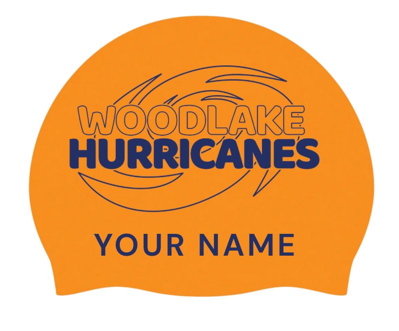 2 x Woodlake Hurricanes Personalized Silicone Cap