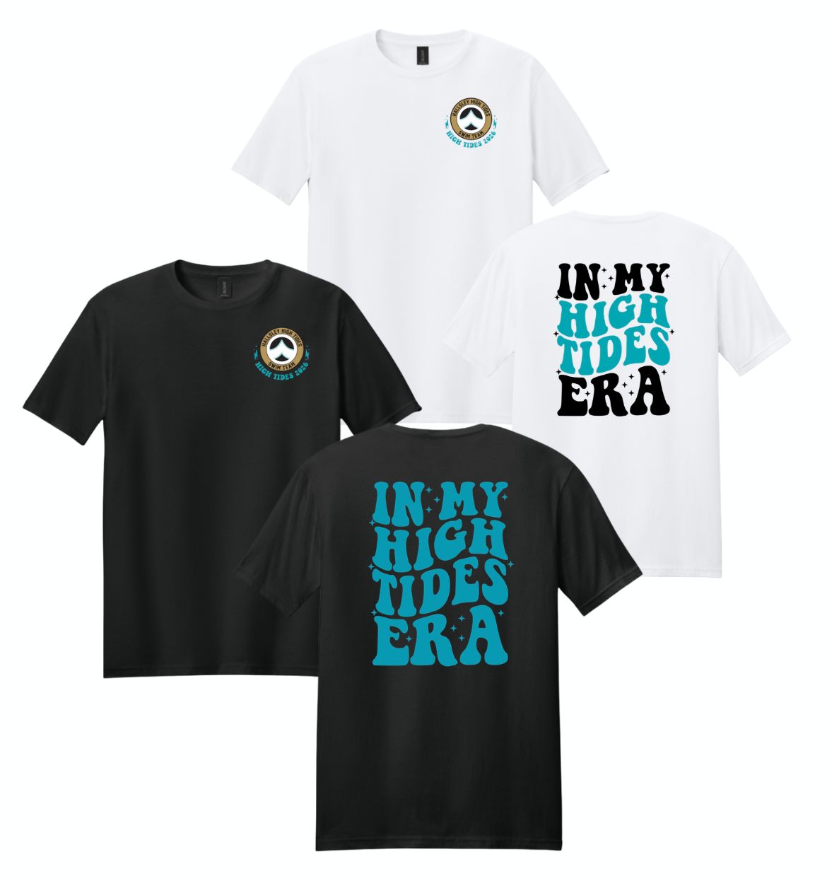 ​Hallsley High Tides High Tides ERA T-Shirt - White or Black - Youth & Adult Sizes