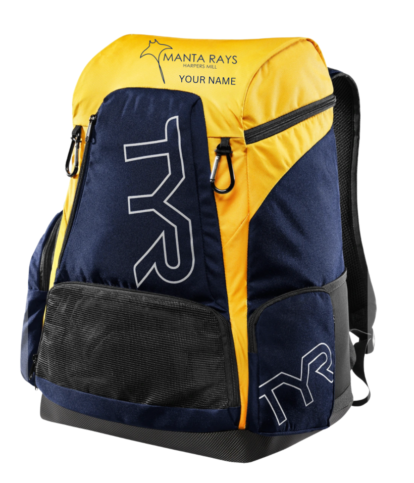 Harpers Mill Manta Rays Embroidered TYR Reliance 45L Backpack