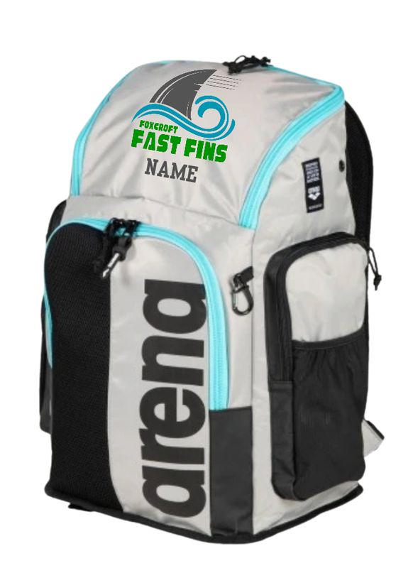 Foxcroft FAST Fins Custom Embroidered Arena 45L Team Backpack