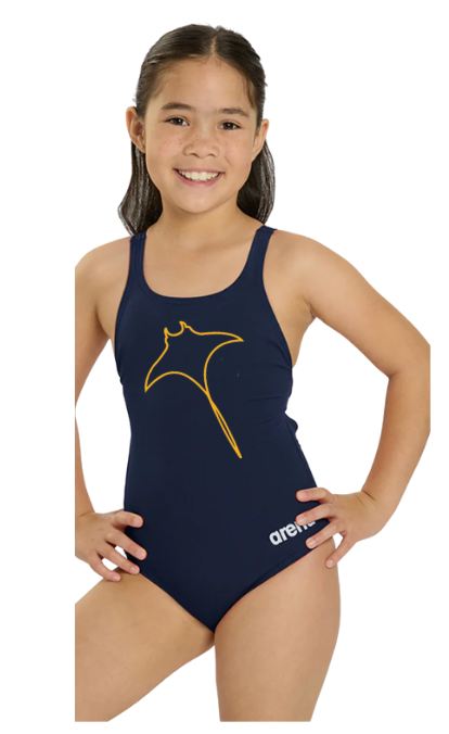 Harpers Mill Manta Rays Female ARENA Thick Strap Suit with Logo **SMALL SIZES ONLY**