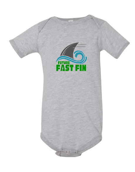 Foxcroft FAST Fins Custom ONESIE - White or Sport Grey - 