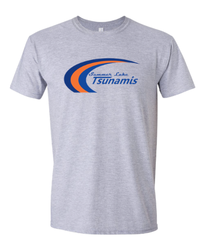 ​Summer Lake Tsunamis T-Shirt - Sport Grey - 3 Design Options