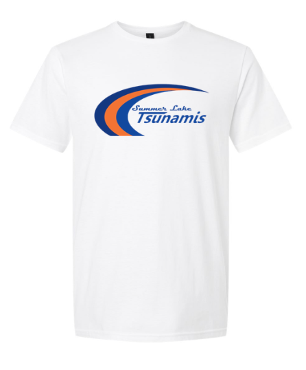 ​Summer Lake Tsunamis T-Shirt - White - 3 Design Options