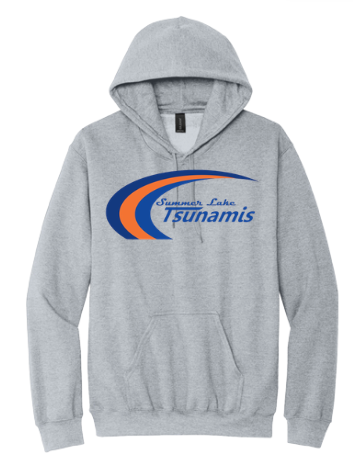 ​Summer Lake Tsunamis Hoodie Sweatshirt - Sport Grey - 3 Design Options