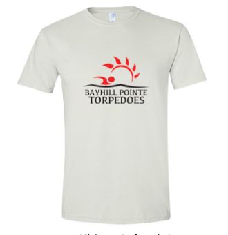 Bayhill Pointe Torpedoes Team T-Shirt - White