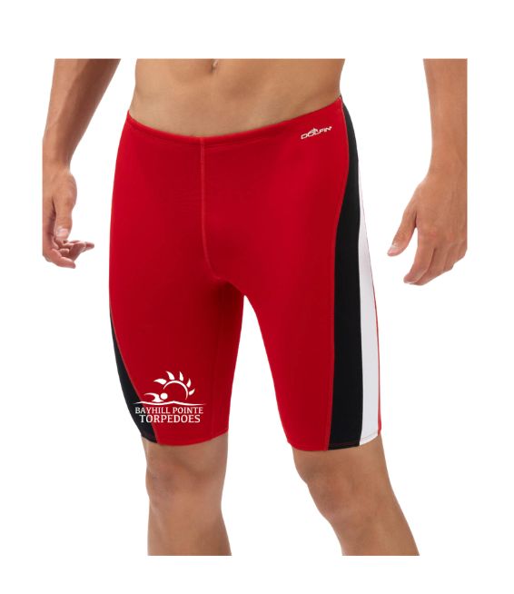 NEW Bayhill Pointe Torpedoes Male Reliance Jammer with Logo