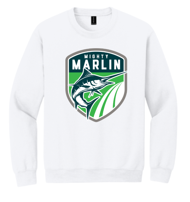 Smoketree Crew Sweatshirt  - White  - 2 Design Options