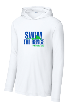 Stonehenge Sharks UV Pro Moisture Wicking Long Sleeve T-Shirt with Hood