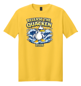 Queensmill Quackers Team T-Shirt - Daisy - 2 Designs - Adult & Youth Sizes