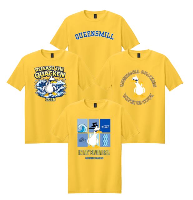 Queensmill Quackers Team T-Shirt - Daisy - 4 Designs
