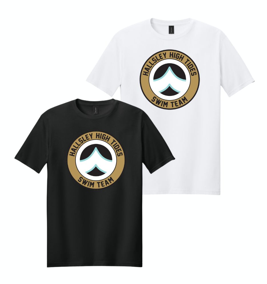​Hallsley High Tides TEAM T-Shirt - White or Black - Youth & Adult Sizes