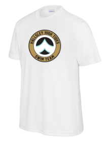 ​Hallsley High Tides Team YOUTH Moisture Wick Tee -White - 5 Design Options - YOUTH