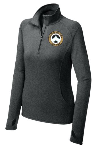 Hallsely High Tides Embroidered Ladies Sport-Wik 1/4 Zip Pull Over Hallsely High Tides Embroidered Ladies Sport-Wik 1/4 Zip Pull Over