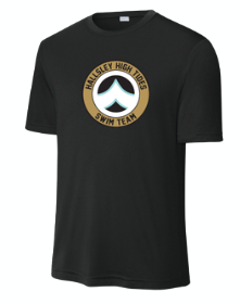 ​Hallsley High Tides Team YOUTH Moisture Wick Tee -Black - 5 Design Options - YOUTH