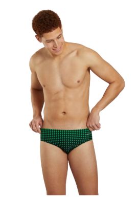 Magnolia Green Print Brief