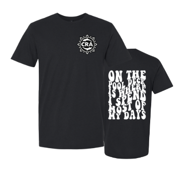 CRA Dolphins TEAM GRAPHICS T-Shirt - Black - Youth & Adult Sizes