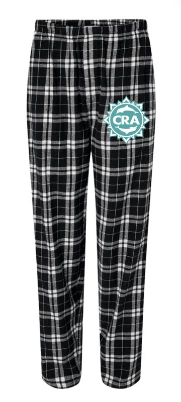 CRA Dolphins Team Flannel Pajama Pants - Youth & Adult Sizes