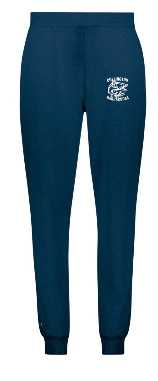 Collington Barracudas Embroidered Youth Holloway Fleece Jogger Sweatpants - Navy
