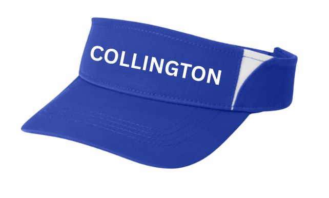 Collington Barracudas Embroidered Visor - Royal/White Collington Barracudas Embroidered Visor - Royal/White