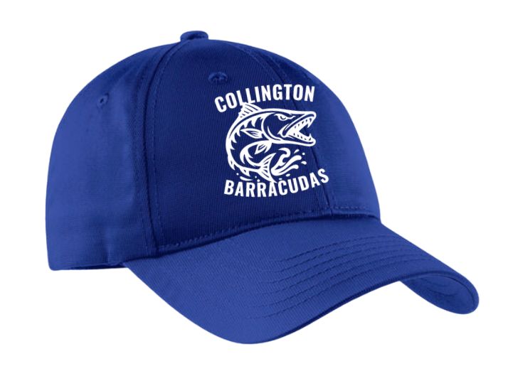 Collington Barracudas Embroidered DryZone Nylon Cap Hat - Royal
