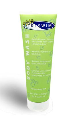 TRISWIM Kids Chlorine Removal Body Wash 8.5oz - Zen Lime & Mango