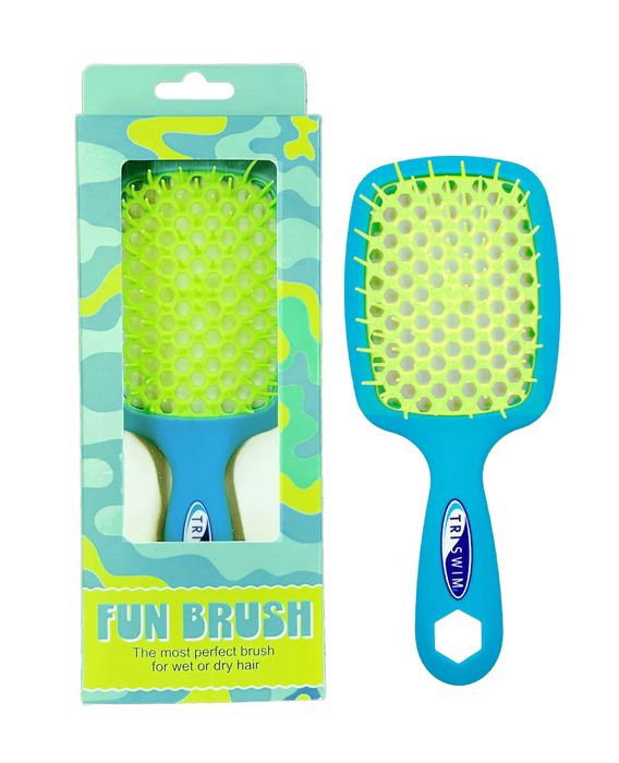 TRISWIM Fun Brush Wet & Dry Detangling Brush