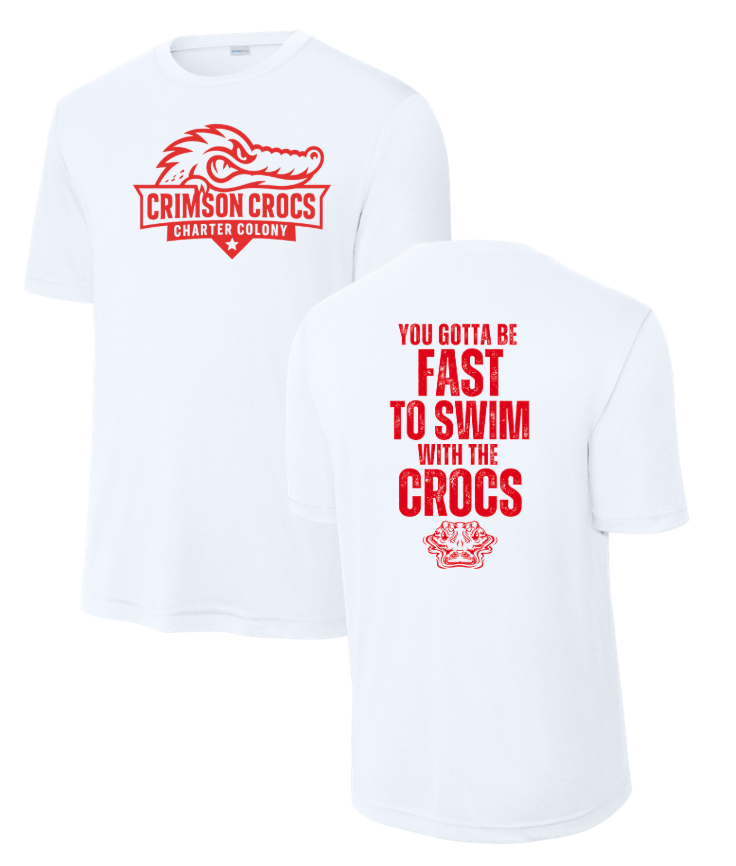 Charter Colony Crimson Crocs  