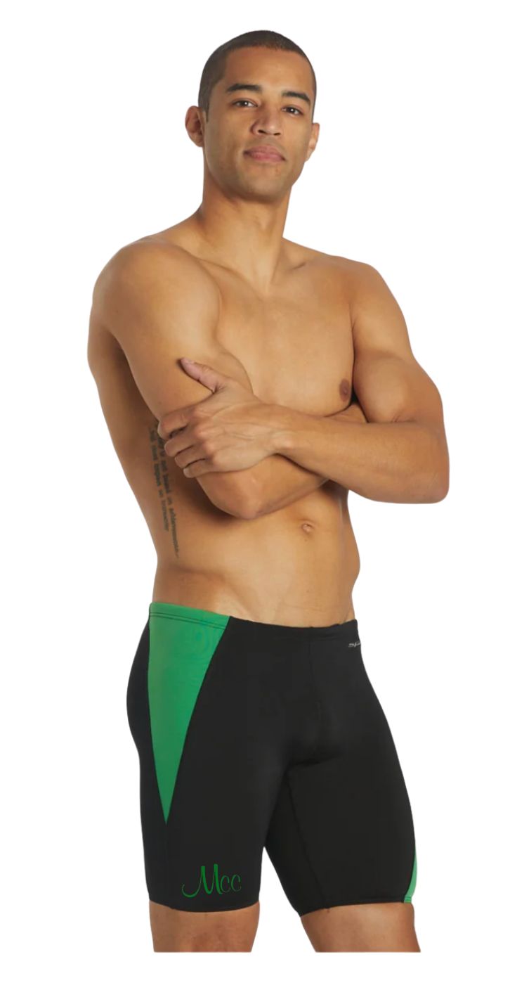 Meadowbrook MCC Piranhas Team HydroLast Splice Jammer with Logo