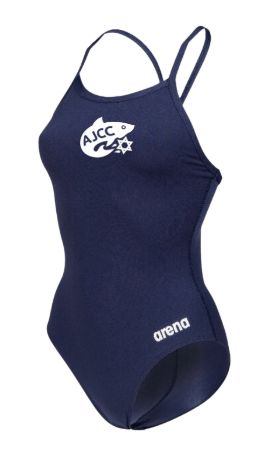 Asheville AJCC Swimming Arena Challenge Back with Team Logo - Thin Strap/Cut Out Back Suit Asheville AJCC Swimming Arena Challenge Back with Team Logo - Thin Strap/Cut Out Back Suit