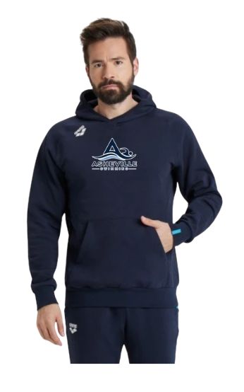 Asheville Swimming Arena Team Hoodie with Logo - Navy
