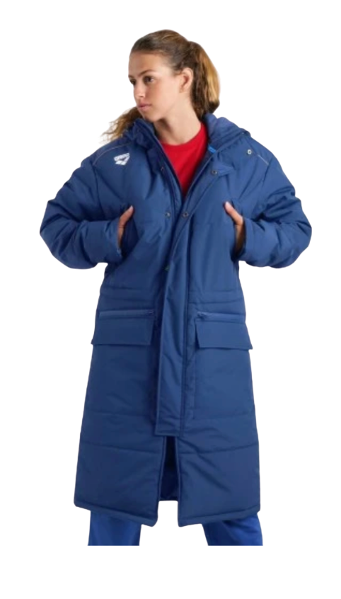 CGBD Swimming Arena Team Parka with Embroidered Logo - Royal
