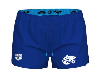 Asheville AJCC Swimming Arena Ladies Team Shorts with Embroidered Logo - Royal