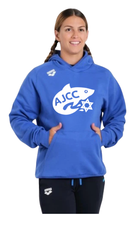 Asheville AJCC Swimming Arena Team Hoodie with Logo - Royal