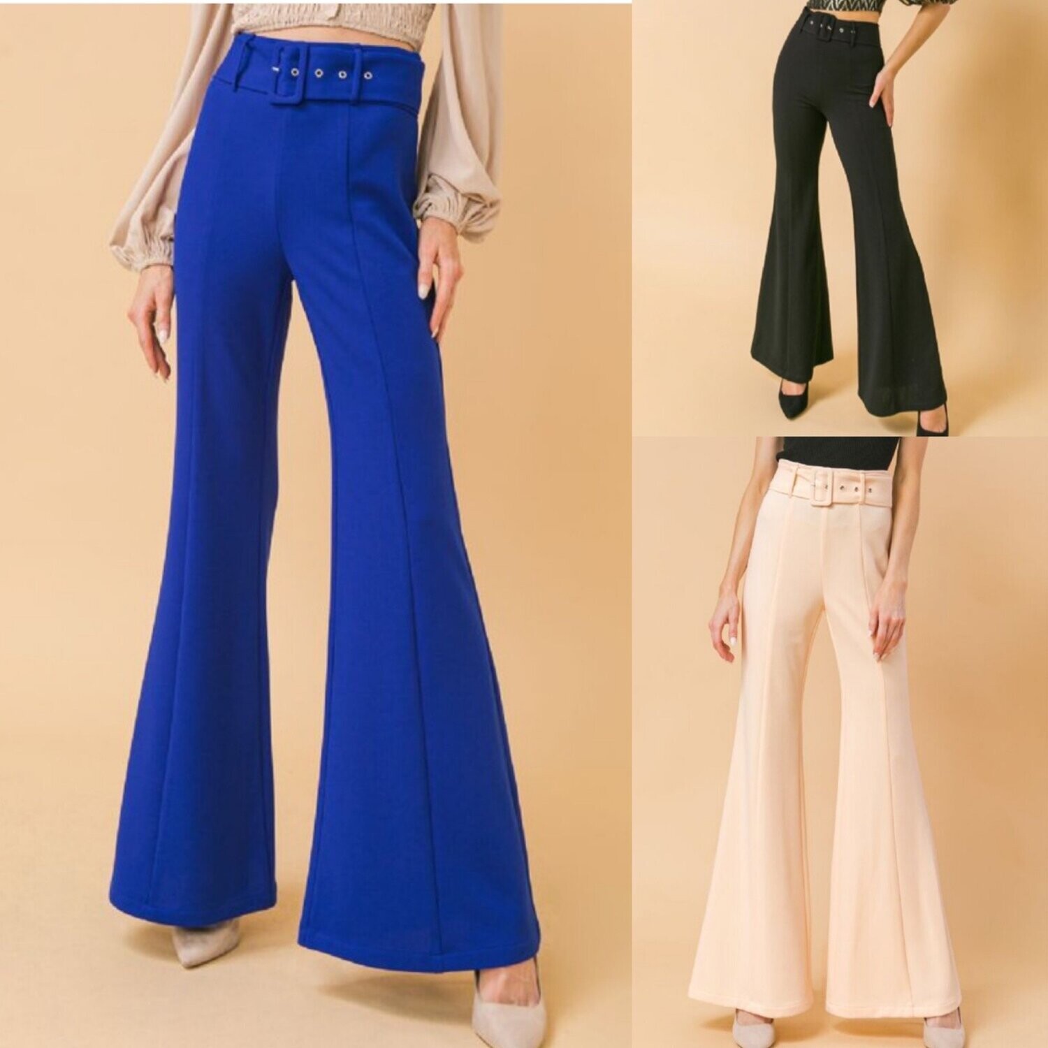 Woven Flare Pants