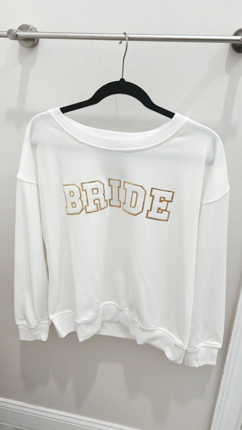 Bride Sweatshirt - White