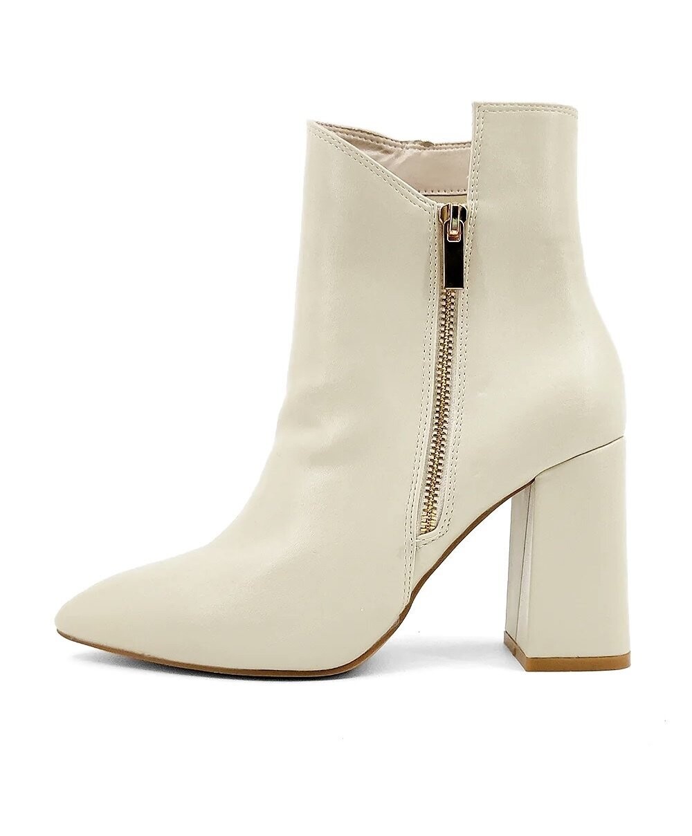 Wren Booties - Bone