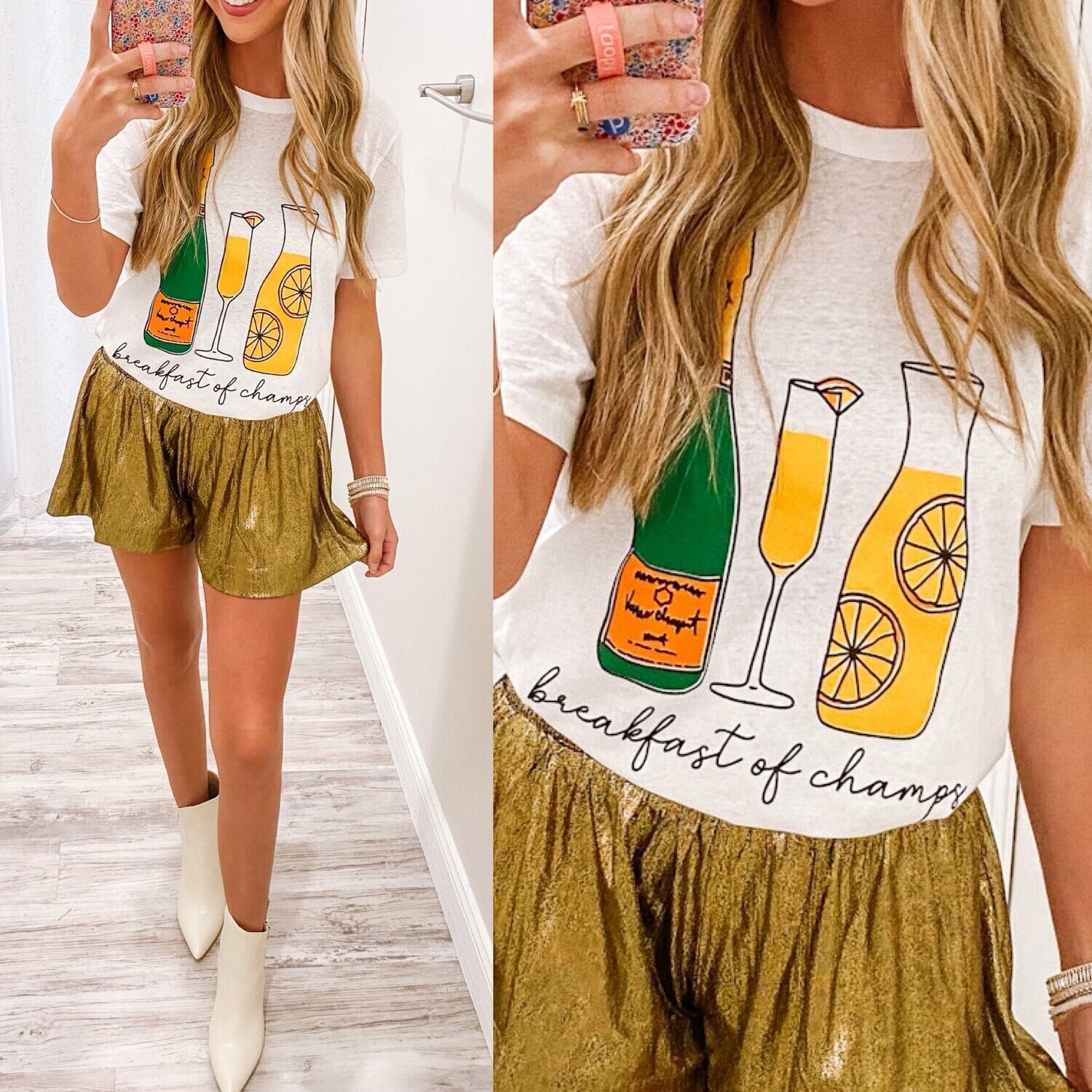 Harrison Breakfast Of Champs Tee 