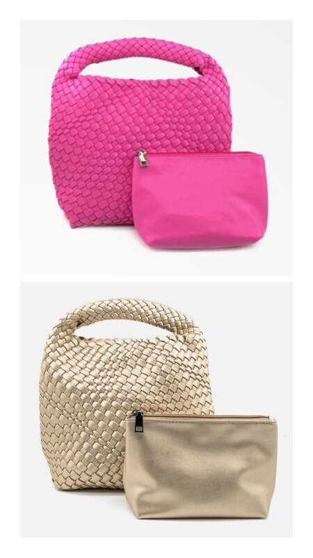 Mini Woven Tote
