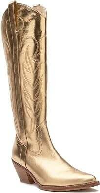 Agency Boots - Gold