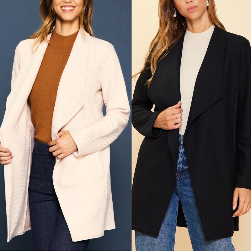 Textured Cardigan