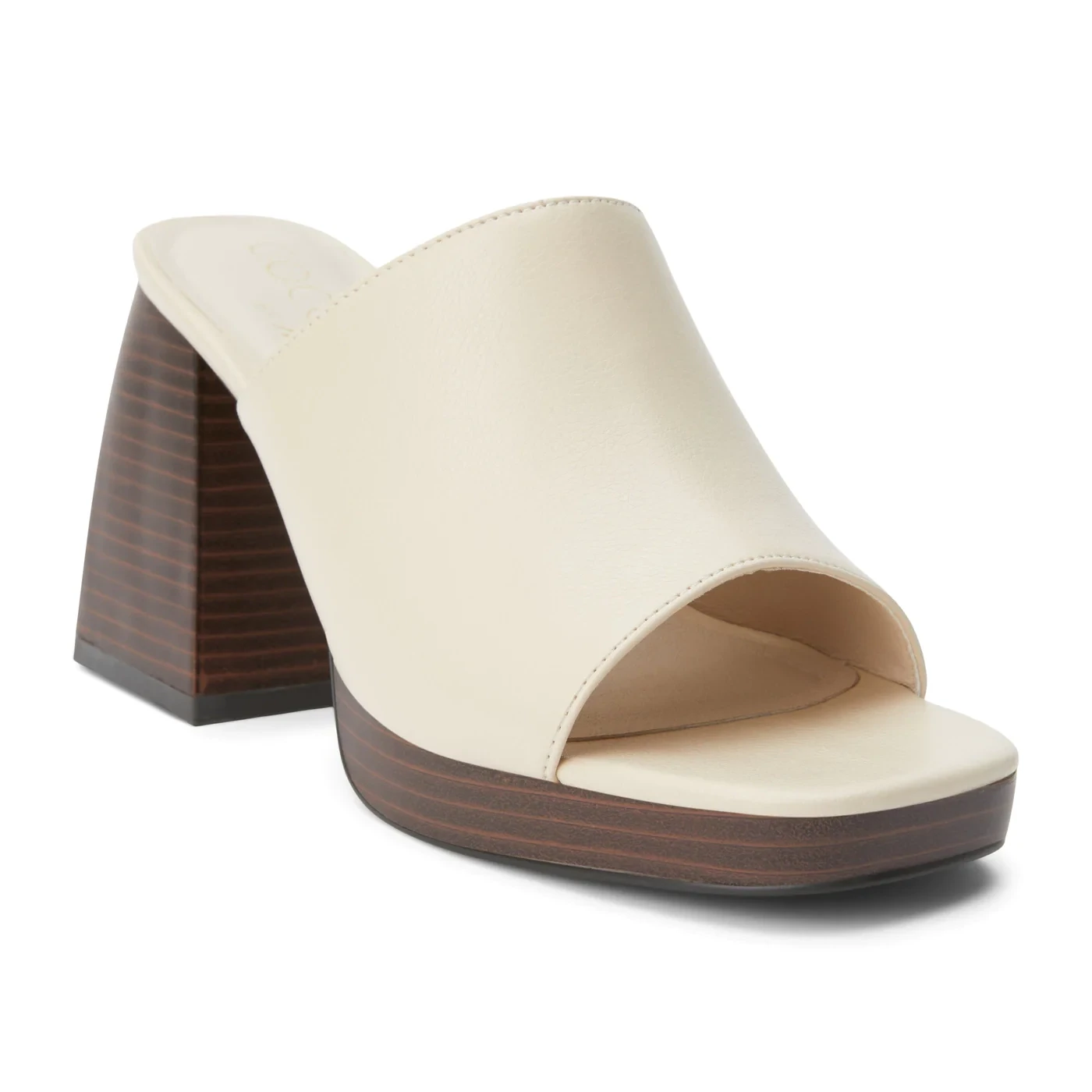 Kate Heeled Sandals - Bone